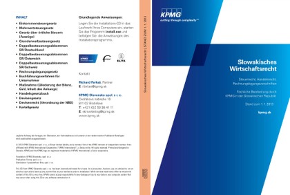 E-magazín Slovenské hospodárske právo / Slowakisches Wirtschaftsrecht - KPMG Slovensko spol. s r.o.