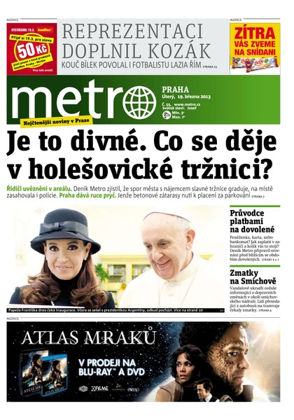 E-magazín METRO 19.3.2013 - deník METRO