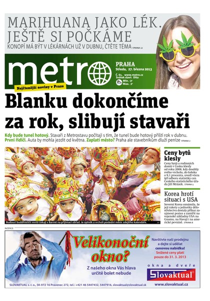 E-magazín METRO 27.3.2013 - deník METRO