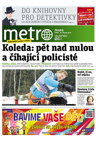 E-magazín METRO 29.3.2013 - deník METRO