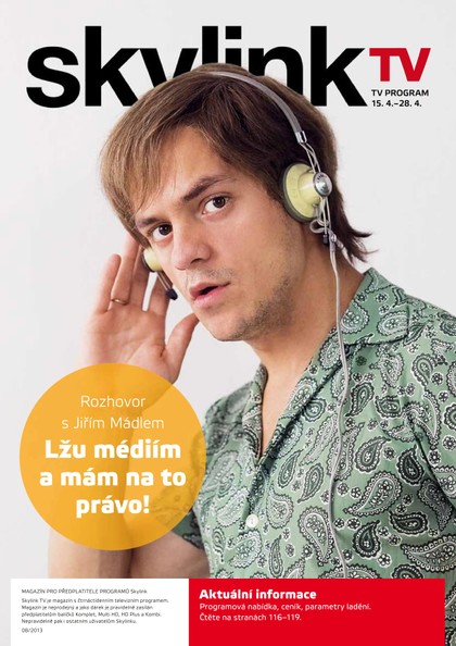 E-magazín Skylink TV CZ 08/2013 - Satelitní televize Skylink