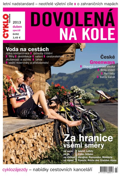 E-magazín Cykloturistika Dovolená na kole 2013 - V-Press s.r.o.