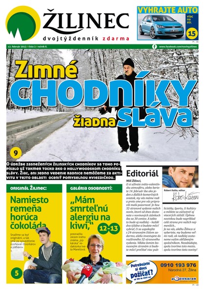 E-magazín Žilinec 3/2013 - Dr. Press, s.r.o.