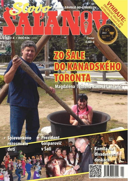 E-magazín Slovo Šaľanov 4/2013 - Fantázia media, s. r. o.