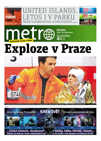 E-magazín METRO 30.4.2013 - deník METRO