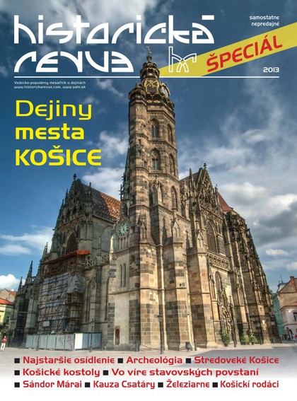 E-magazín Historická revue Špeciál Košice - Slovenský archeologický a  historický inštitút – SAHI