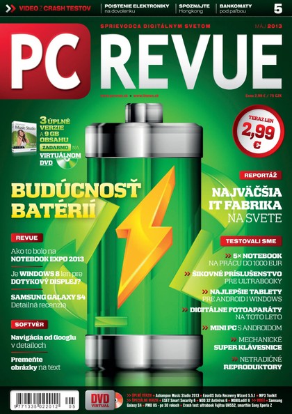 E-magazín PC REVUE 5/2013 -  DIGITAL VISIONS spol. s r.o. 