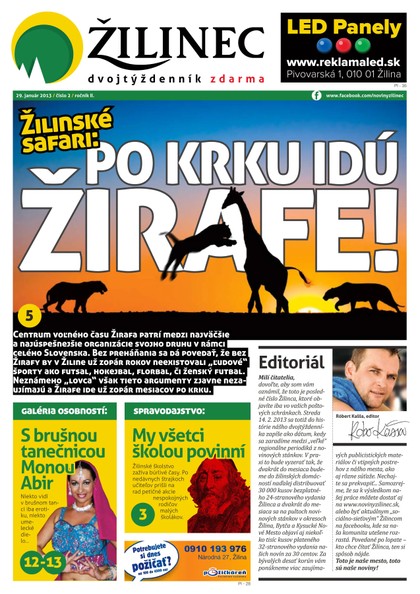 E-magazín Žilinec 2/2013 - Dr. Press, s.r.o.