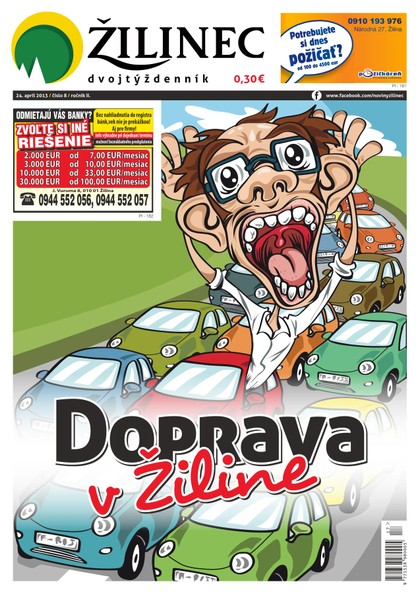 E-magazín Žilinec 8/2013 platený - Dr. Press, s.r.o.