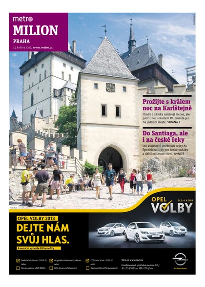 E-magazín PRAHA METRO MILION - květen 2013 - deník METRO