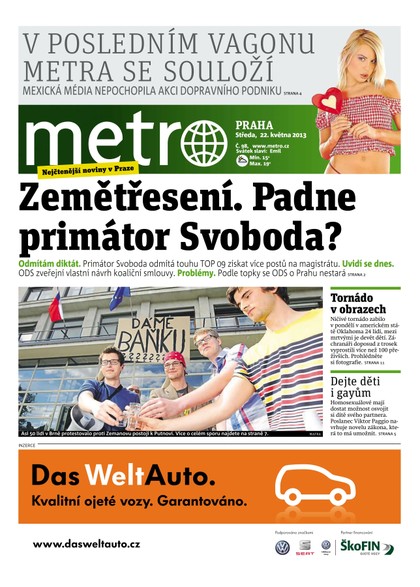 E-magazín METRO 22.5.2013 - deník METRO