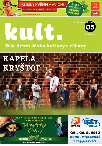 E-magazín Kult. 05/2013 - Media Hill, s. r. o.