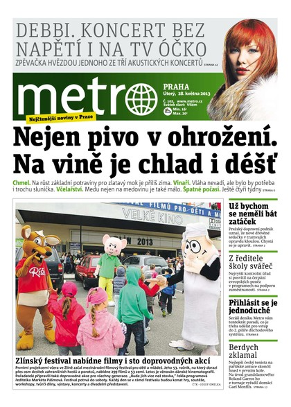 E-magazín METRO 28.5.2013 - deník METRO