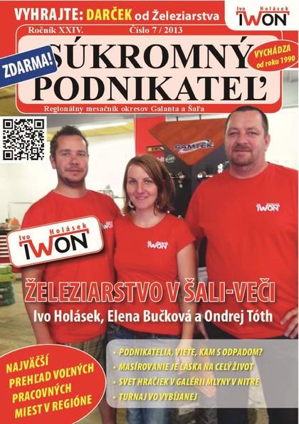 E-magazín Súkromný podnikateľ 7/2013 - Fantázia media, s. r. o.