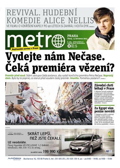 E-magazín METRO 9.7.2013 - deník METRO