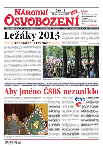 E-magazín Národní Osvobození 15/2013 - Vydavatelství MAC