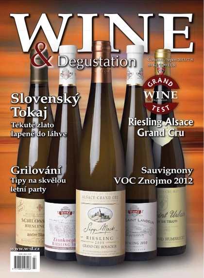 E-magazín WINE &amp; Degustation 7-8/2013 - YACHT, s.r.o.