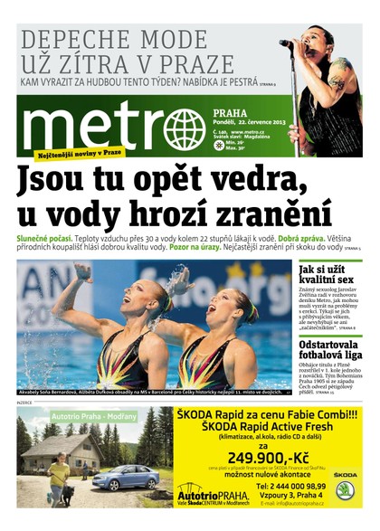 E-magazín METRO 22.7.2013 - deník METRO