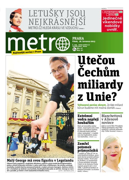 E-magazín METRO 26.7.2013 - deník METRO