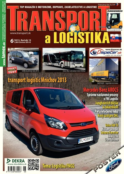 E-magazín TRANSPORT a LOGISTIKA 6/2013 (SK) - LUXUR Media, s.r.o.