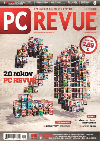 E-magazín PC REVUE 8/2013 -  DIGITAL VISIONS spol. s r.o. 