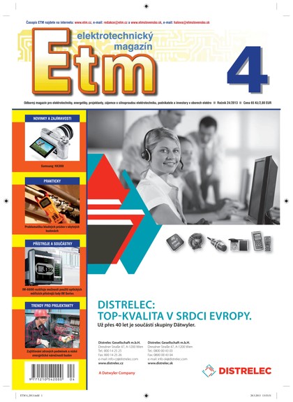 E-magazín ETM 04/2013 - Ing. Pavel Hála - Elektromanagment