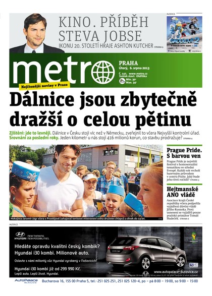 E-magazín METRO 6.8.2013 - deník METRO