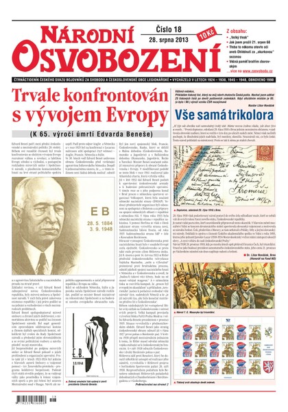 E-magazín Národní Osvobození 18/2013 - Vydavatelství MAC