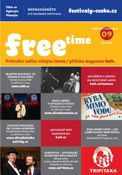 E-magazín Freetime 9/2013 - Media Hill, s. r. o.