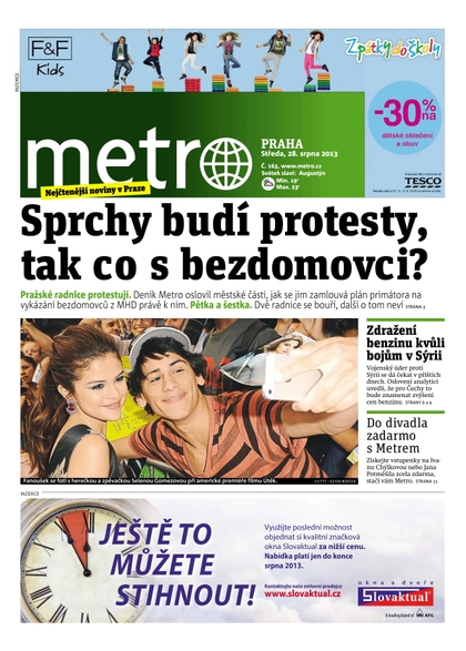 E-magazín METRO 28.8.2013 - deník METRO