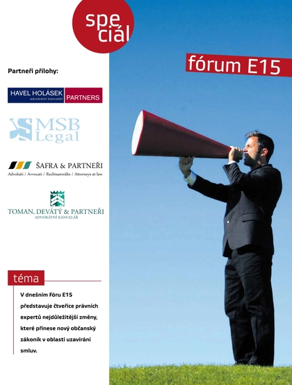 E-magazín Fórum E15 28.8.2013 - Czech Media Invest