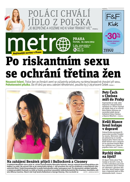 E-magazín METRO 29.8.2013 - deník METRO