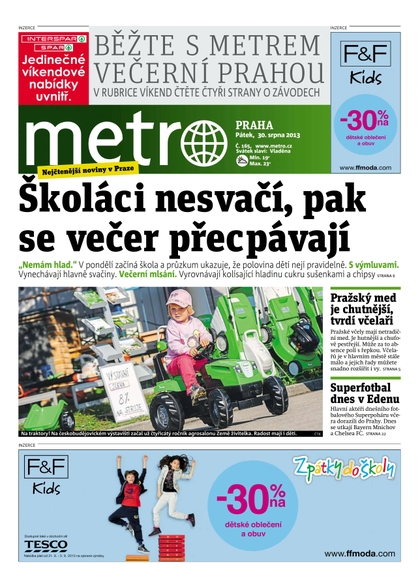 E-magazín METRO 30.8.2013 - deník METRO