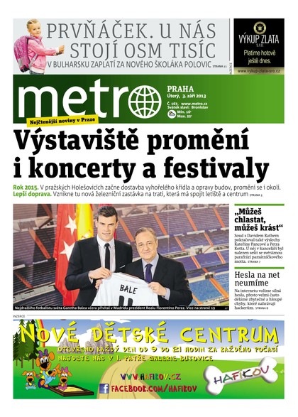 E-magazín METRO 3.9.2013 - deník METRO