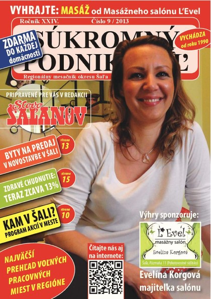 E-magazín Súkromný podnikateľ 9/2013 - Fantázia media, s. r. o.