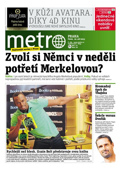 E-magazín METRO 20.9.2013 - deník METRO