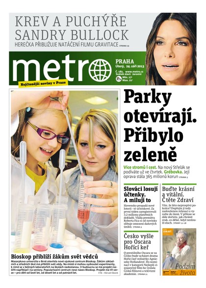 E-magazín METRO 24.9.2013 - deník METRO