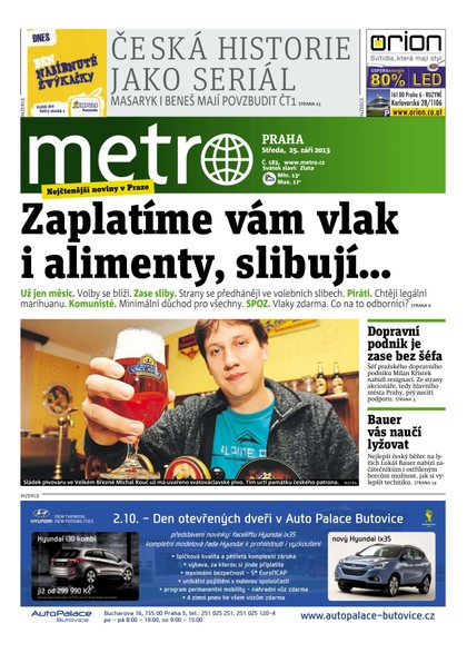 E-magazín METRO 25.9.2013 - deník METRO