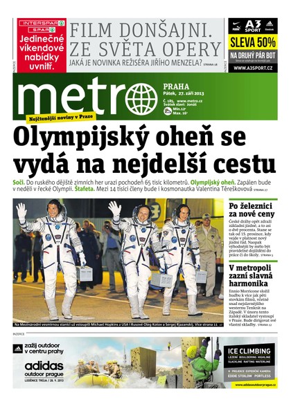 E-magazín METRO 27.9.2013 - deník METRO