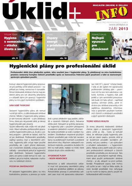 E-magazín Úklid plus [INFO] září 2013 - Vydavatelství MAC