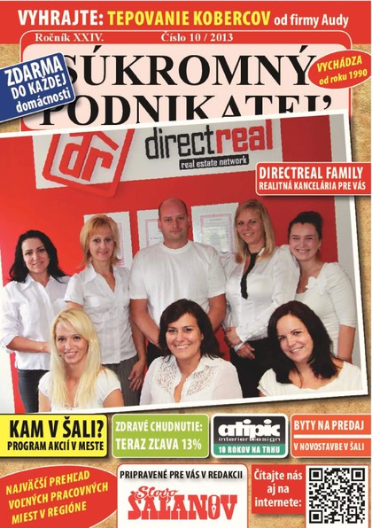 E-magazín Súkromný podnikateľ 10/2013 - Fantázia media, s. r. o.