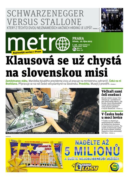 E-magazín METRO 16.10.2013 - deník METRO