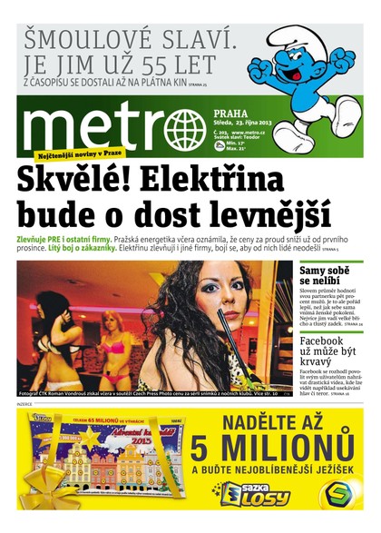 E-magazín METRO 23.10.2013 - deník METRO