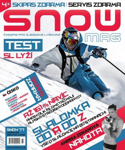 E-magazín SNOW 77 - listopad 2013 - test slalomek - SLIM media s.r.o.