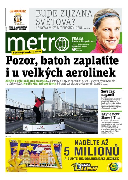 E-magazín METRO 6.11.2013 - deník METRO