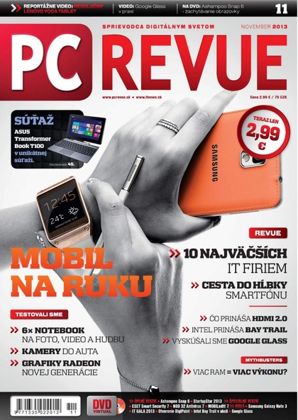 E-magazín PC REVUE 11/2013 -  DIGITAL VISIONS spol. s r.o. 