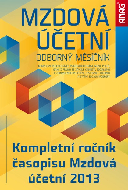 E-magazín Mzdová účetní – kompletní ročník 2013 - ANAG, spol. s r.o.