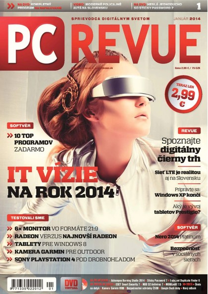 E-magazín PC REVUE 1/2014 -  DIGITAL VISIONS spol. s r.o. 