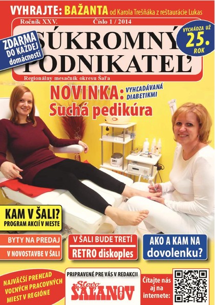 E-magazín Súkromný podnikateľ 1/2014 - Fantázia media, s. r. o.