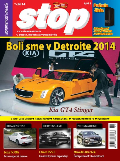 E-magazín STOP 01/2014 - STOP auto-moto revue, s. r. o.